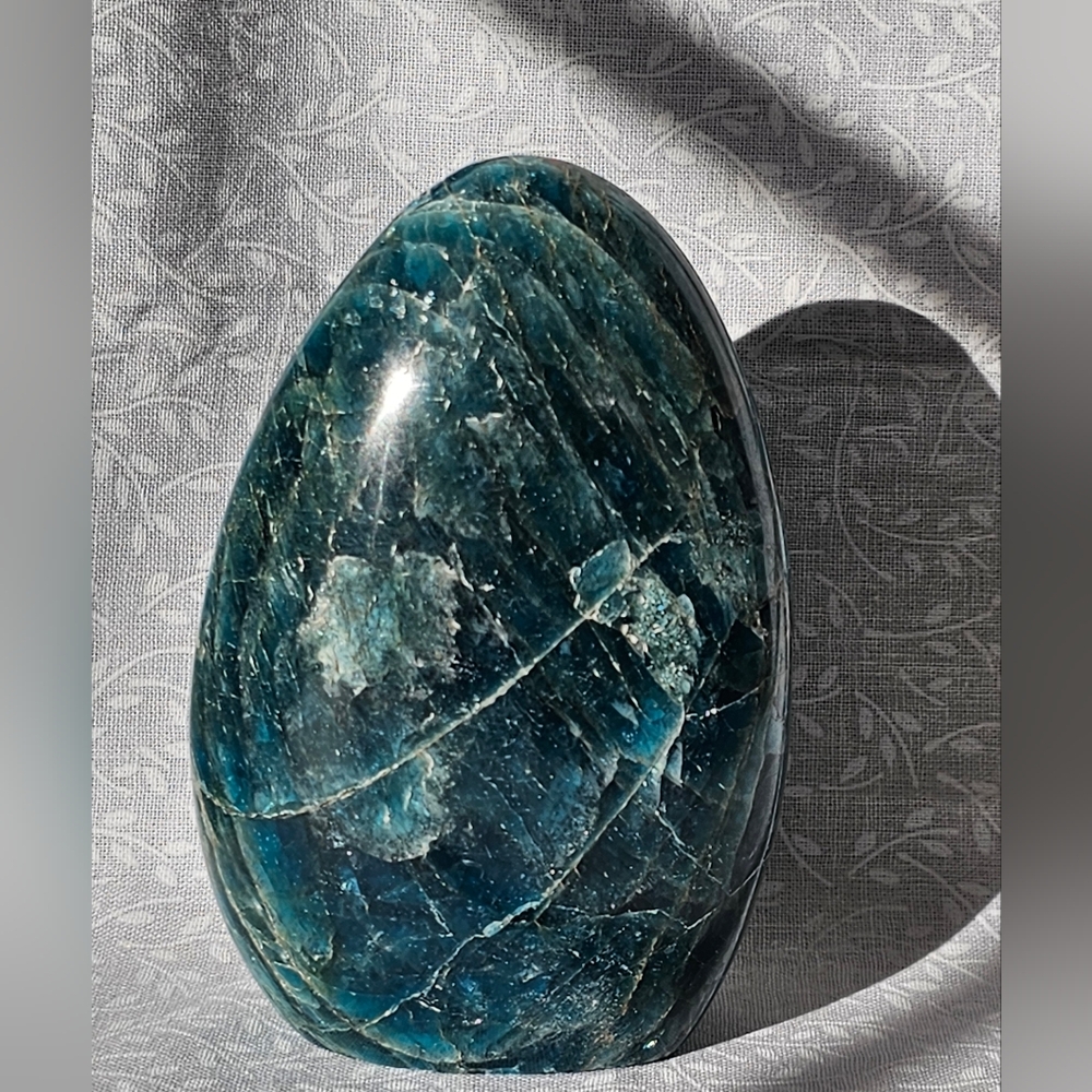 Blue Apatite Crystal Free Form Crystals